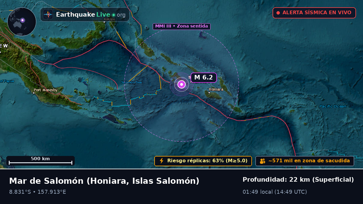 Mar de Salomón (Islas Salomón)