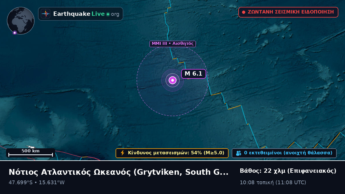 Νότιος Ατλαντικός Ωκεανός (South Georgia and the Islands)