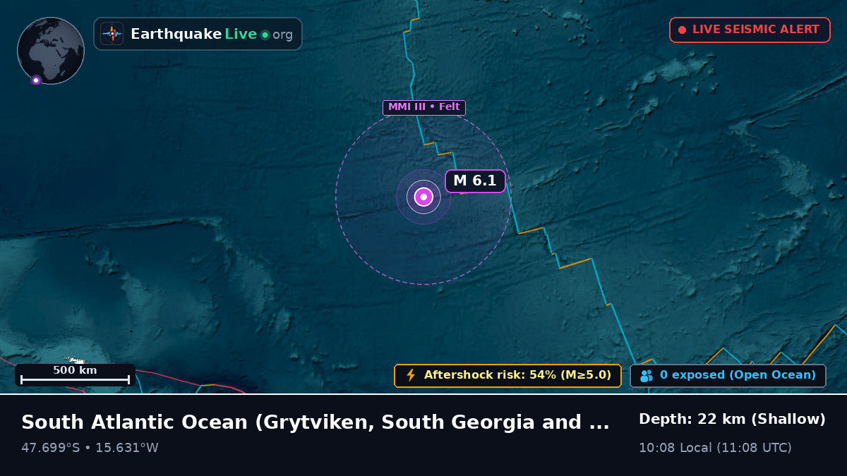 South Atlantic Ocean (South Georgia and the Islands)