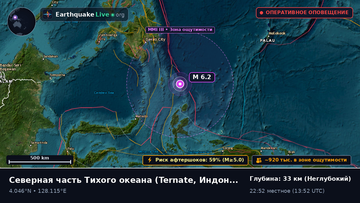 Северная часть Тихого океана (Индонезия)