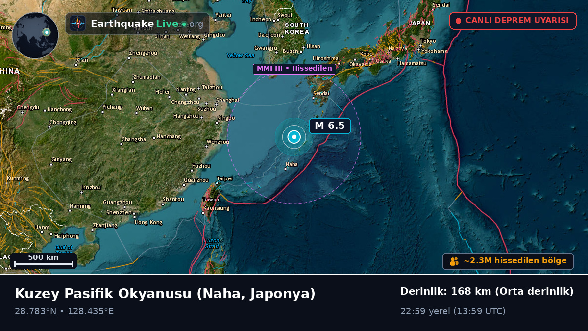 Kuzey Pasifik Okyanusu (Japonya)
