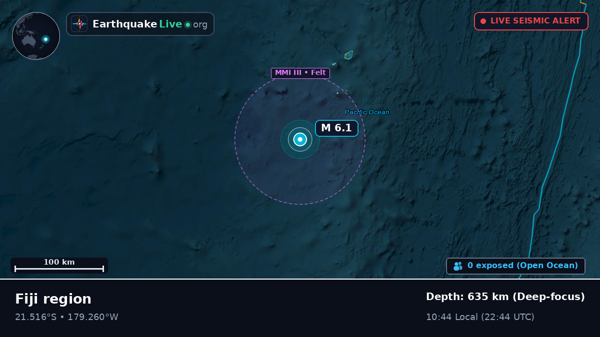South Pacific Ocean (Tonga)