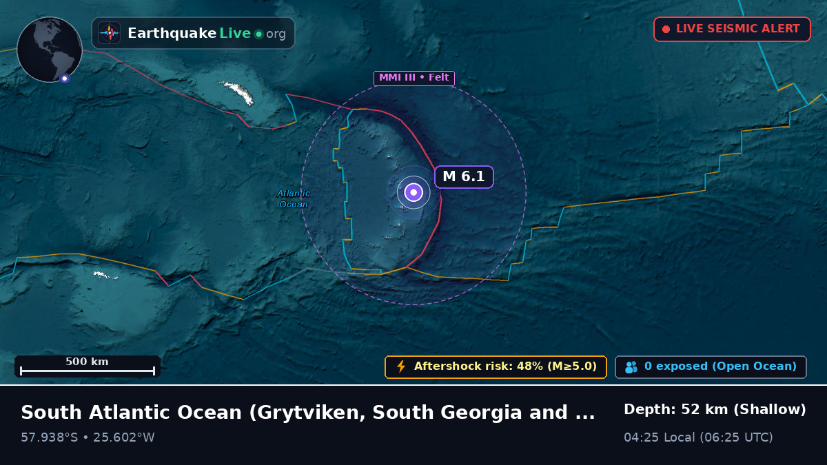 South Atlantic Ocean (South Georgia and the Islands)