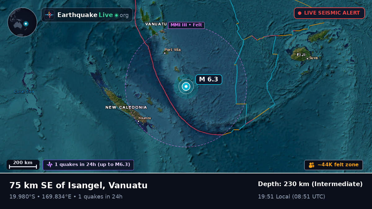 South Pacific Ocean (Vanuatu)