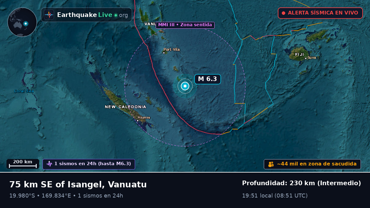 Océano Pacífico Sur (Vanuatu)