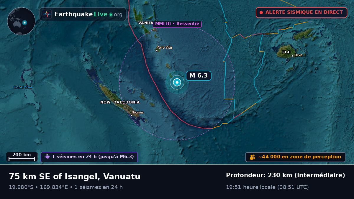 Océan Pacifique Sud (Vanuatu)
