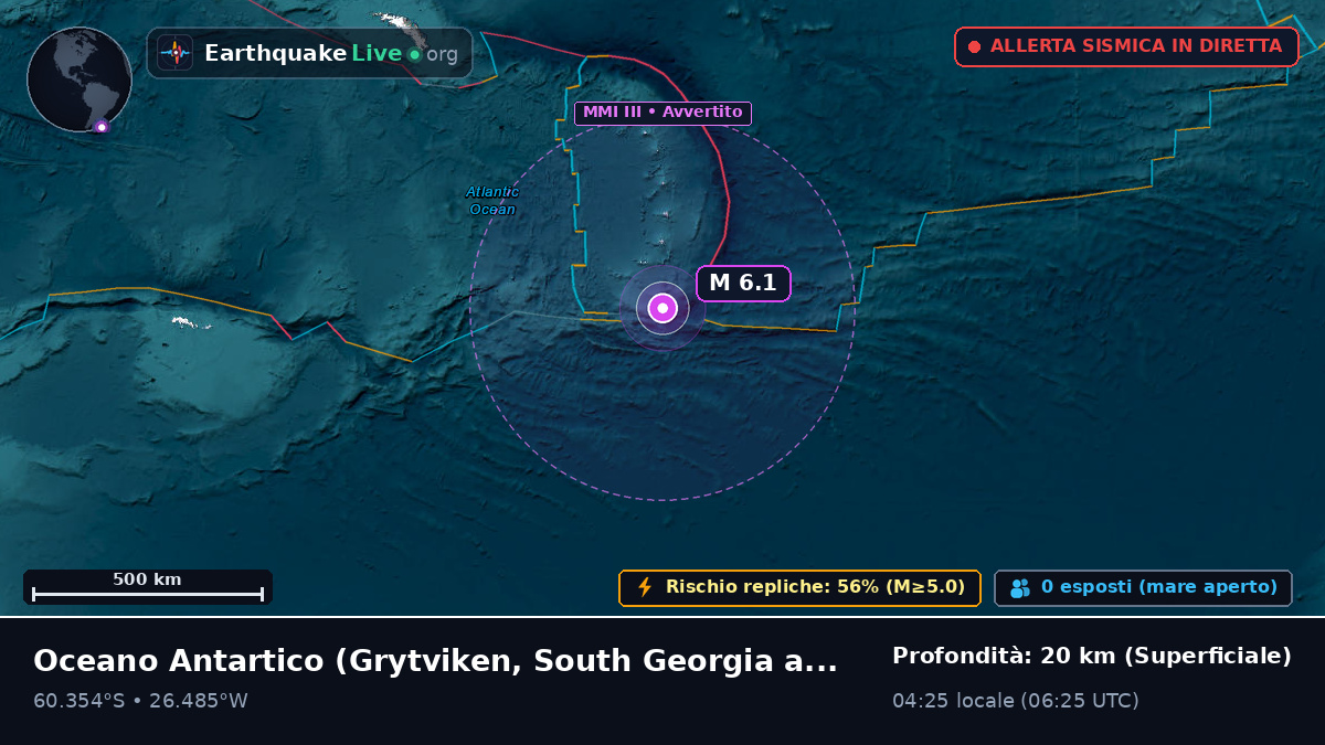 Oceano Antartico (South Georgia and the Islands)