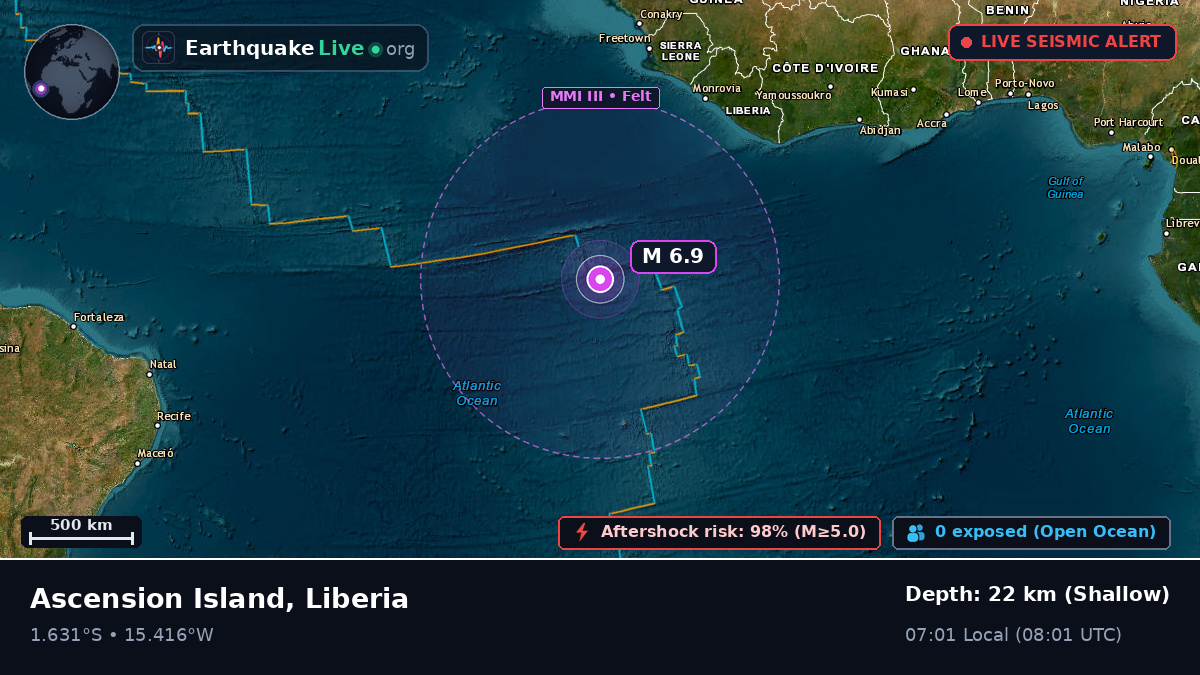 South Atlantic Ocean (Liberia)