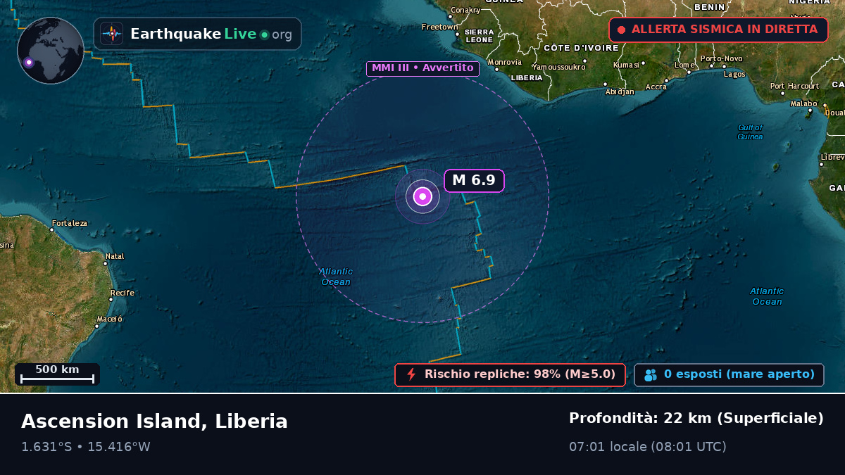 Oceano Atlantico meridionale (Liberia)