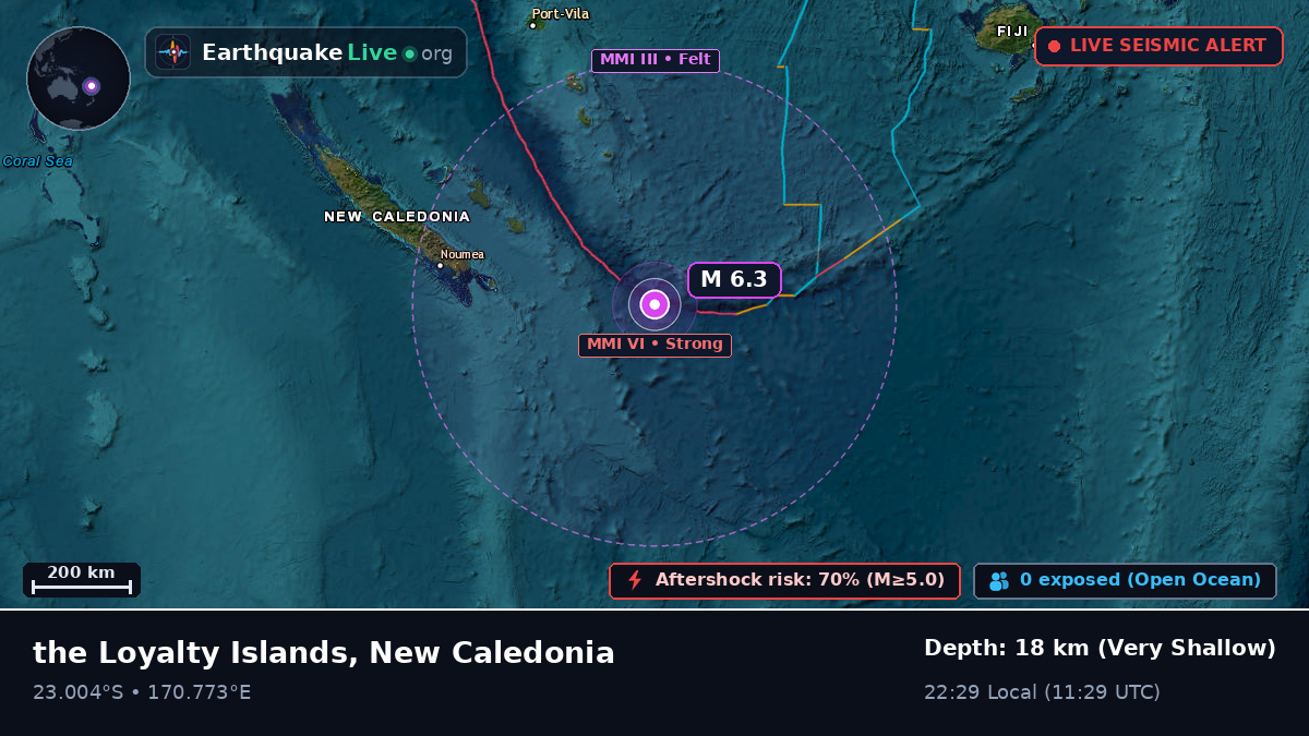 South Pacific Ocean (New Caledonia)