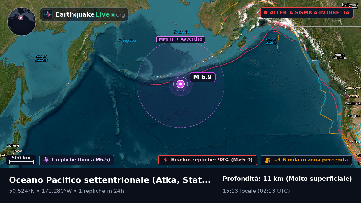 Oceano Pacifico settentrionale (Stati Uniti)