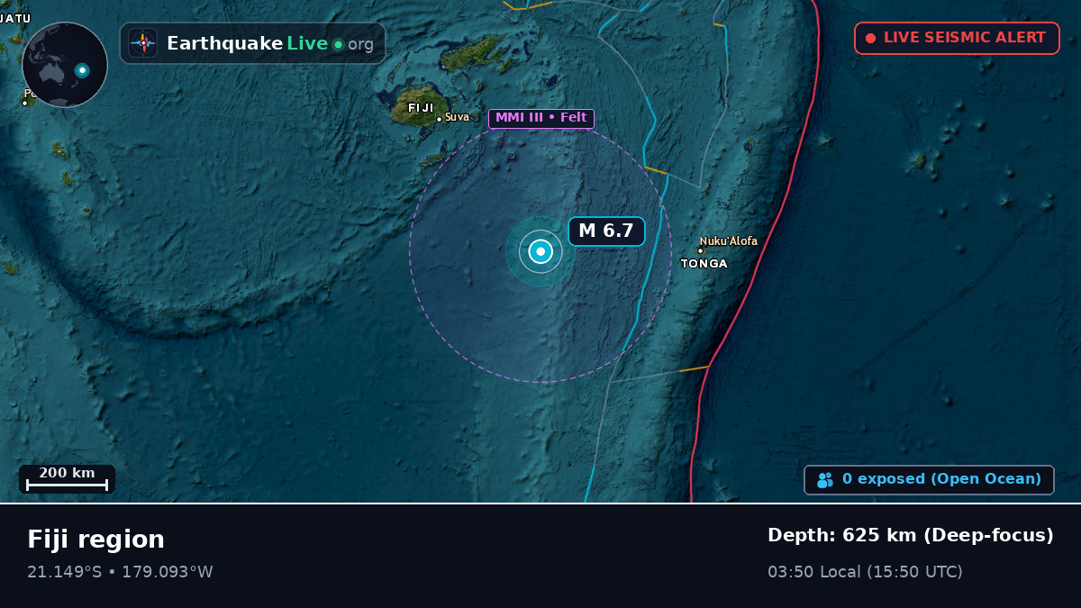 South Pacific Ocean (Tonga)