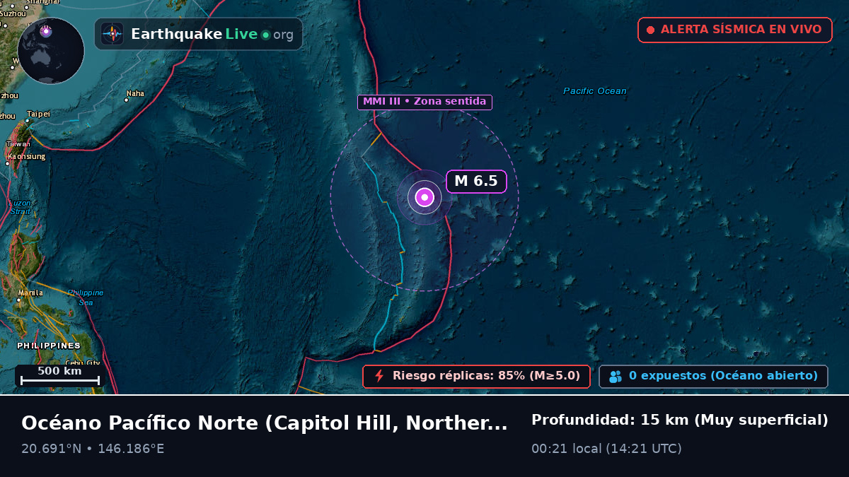 Océano Pacífico Norte (Northern Mariana Islands)