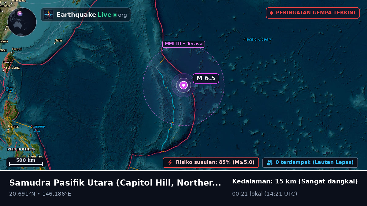 Samudra Pasifik Utara (Northern Mariana Islands)