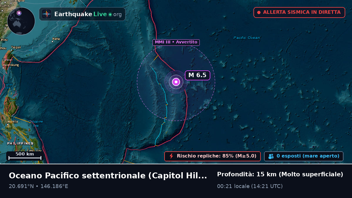 Oceano Pacifico settentrionale (Northern Mariana Islands)