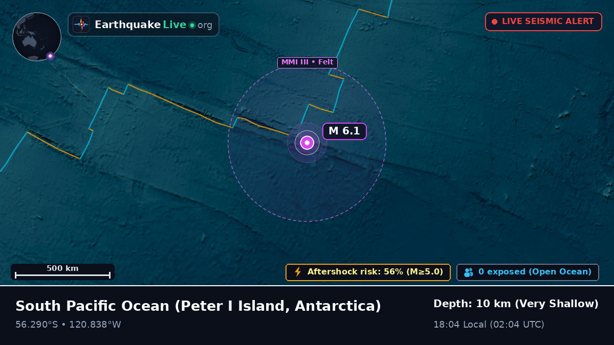 South Pacific Ocean (Antarctica)