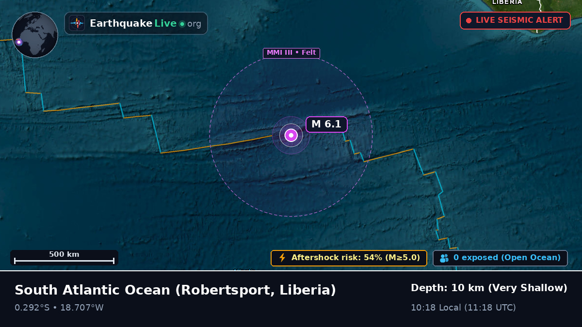South Atlantic Ocean (Liberia)