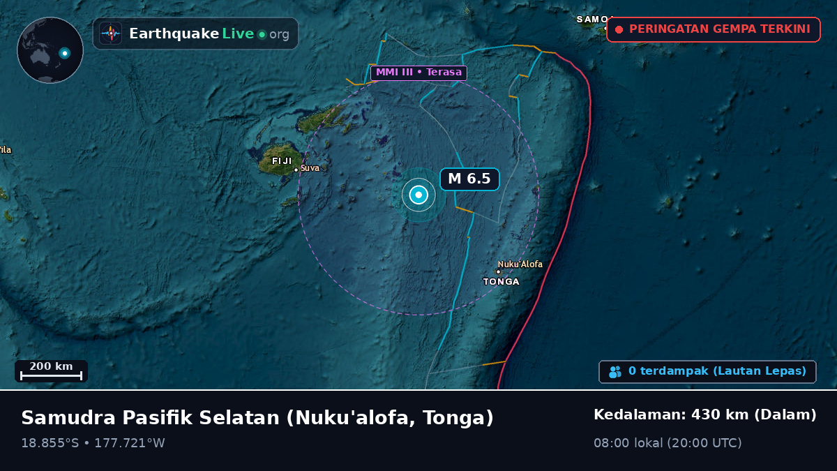 Samudra Pasifik Selatan (Tonga)