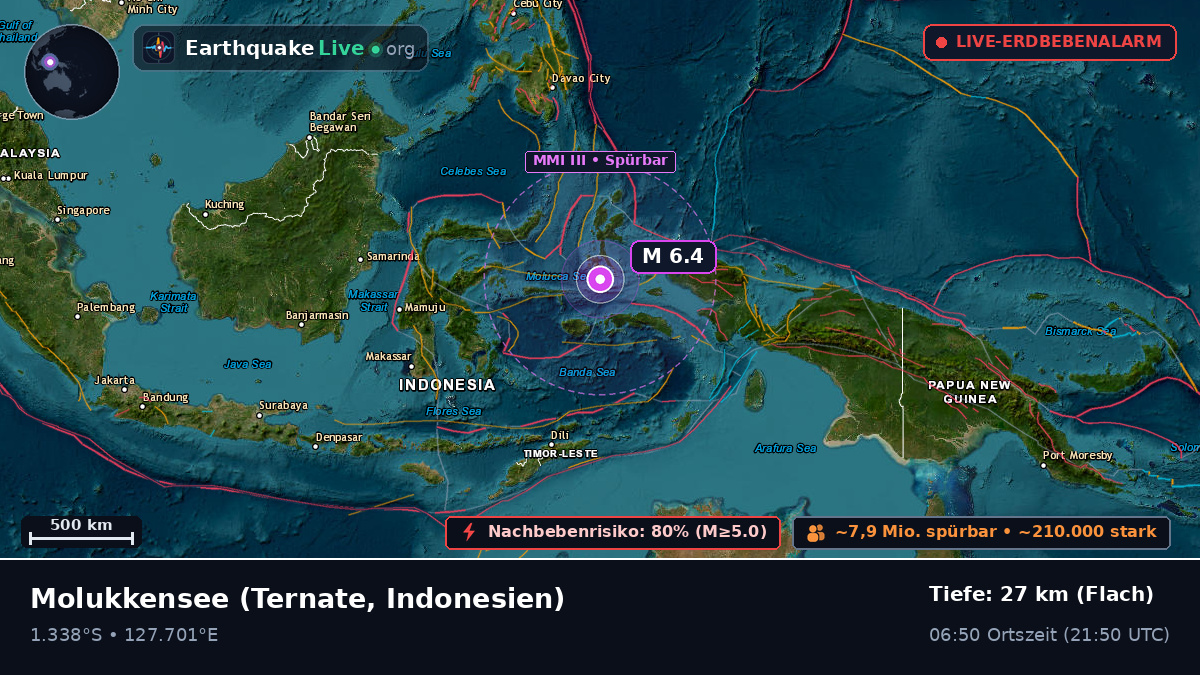 Molukkensee (Indonesien)
