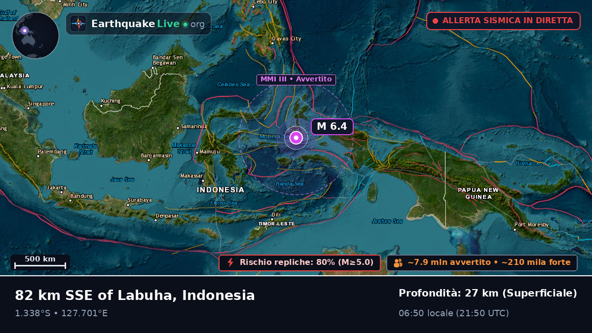 Mare delle Molucche (Indonesia)