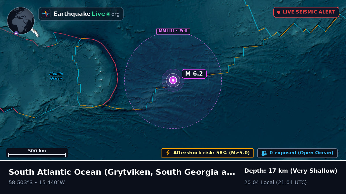 South Atlantic Ocean (South Georgia and the Islands)