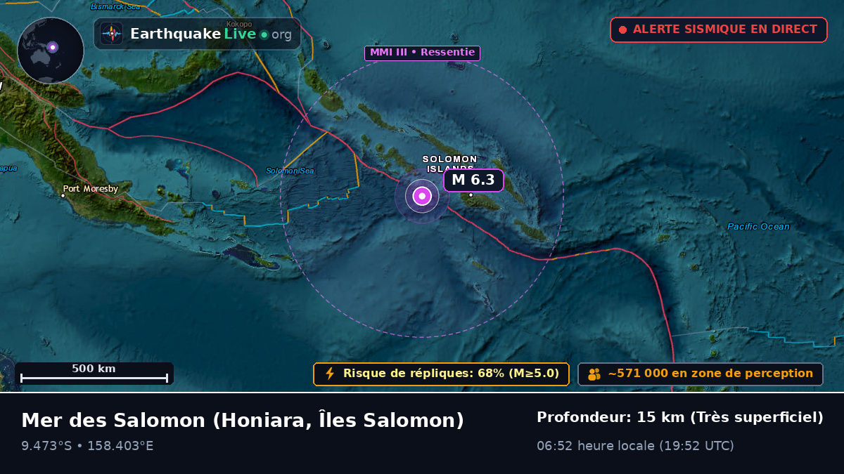 Mer des Salomon (Îles Salomon)