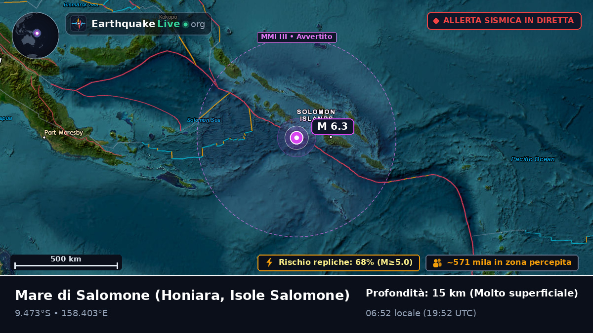 Mare di Salomone (Isole Salomone)