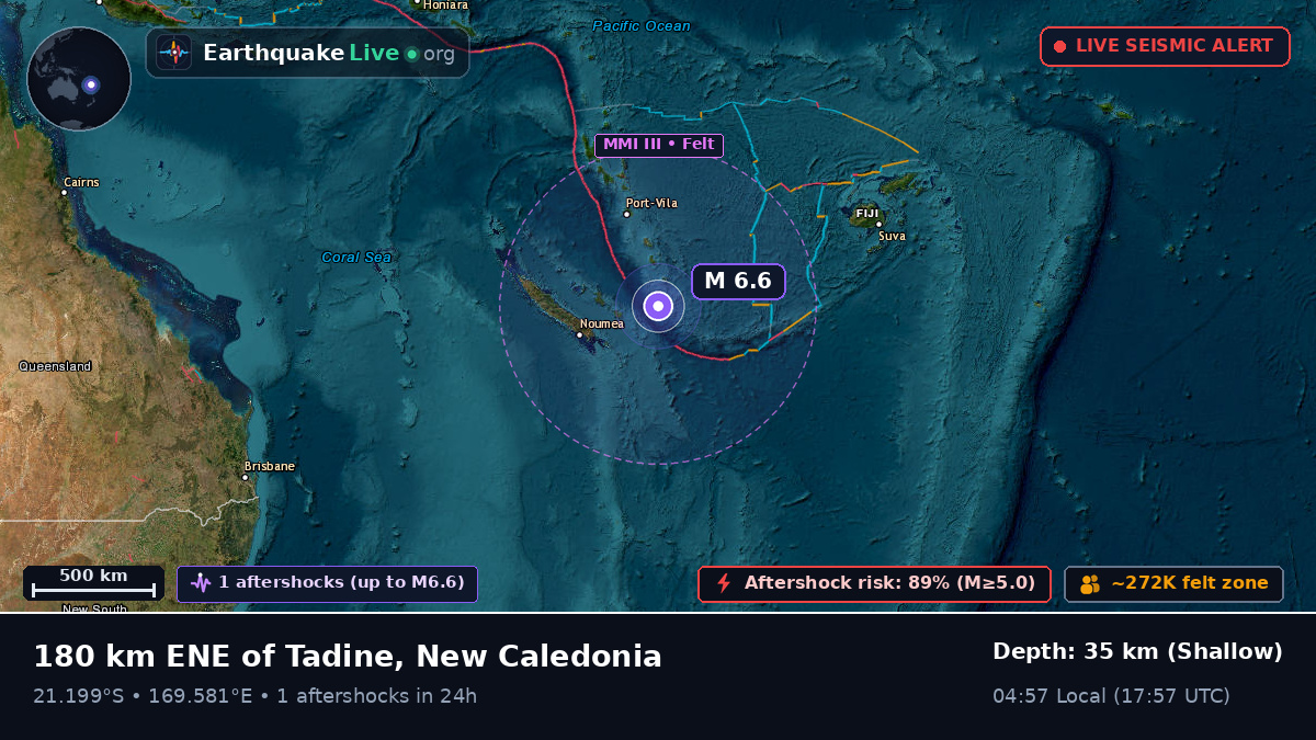South Pacific Ocean (New Caledonia)