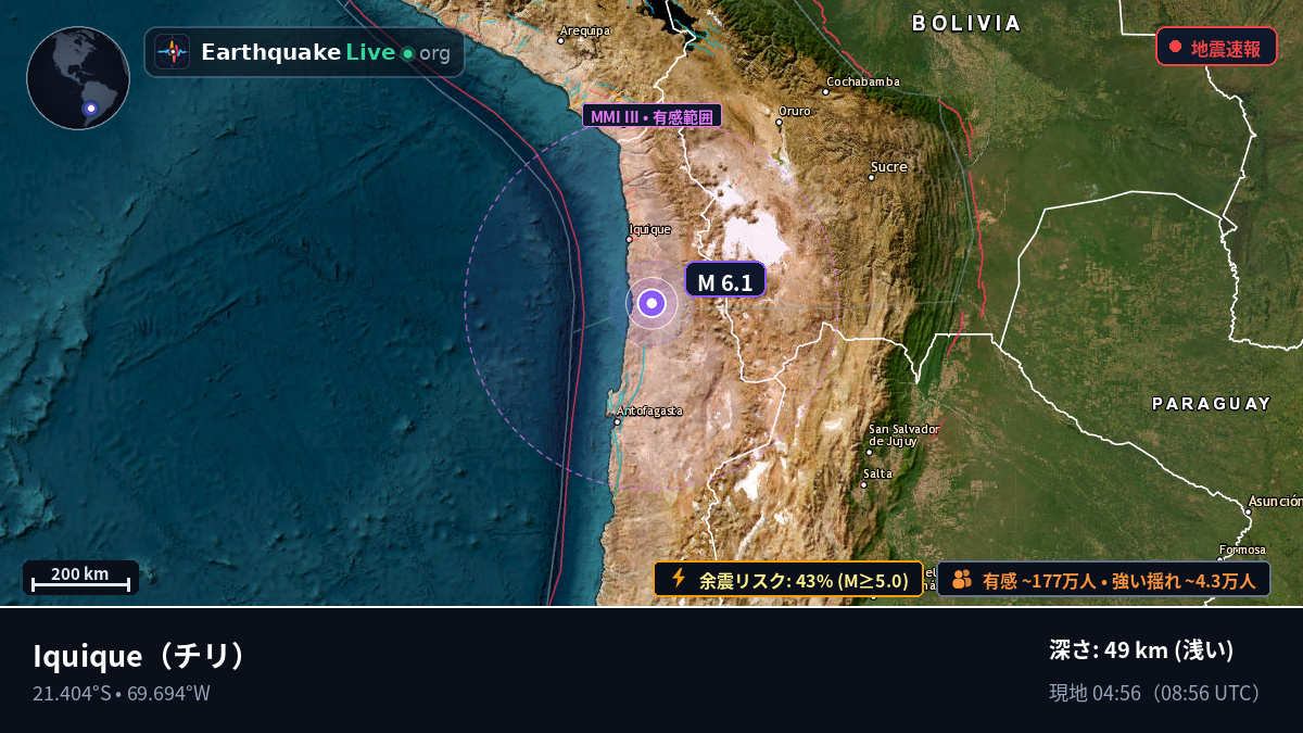 Tarapacá, チリ