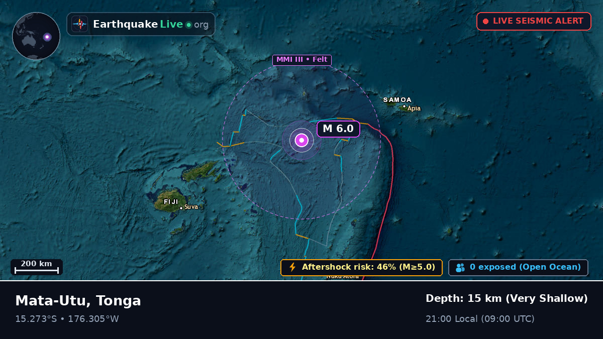 South Pacific Ocean (Tonga)