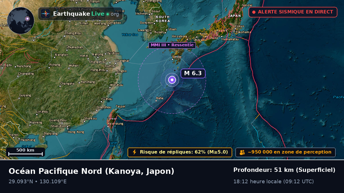 Océan Pacifique Nord (Japon)