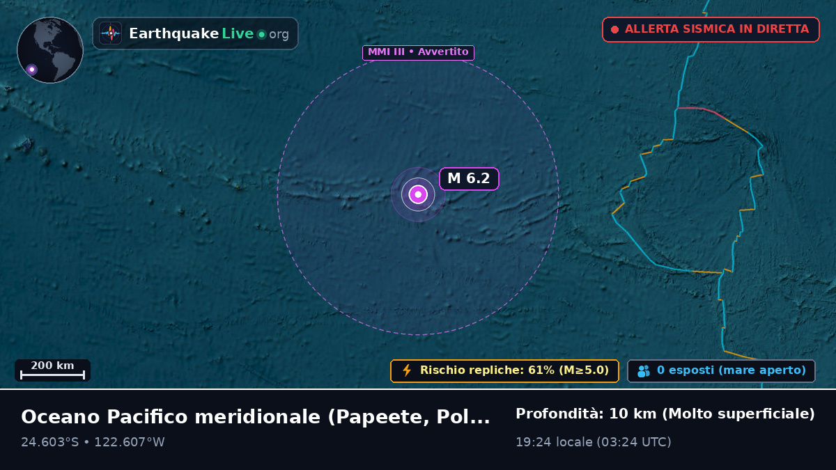 Oceano Pacifico meridionale (Polinesia francese)