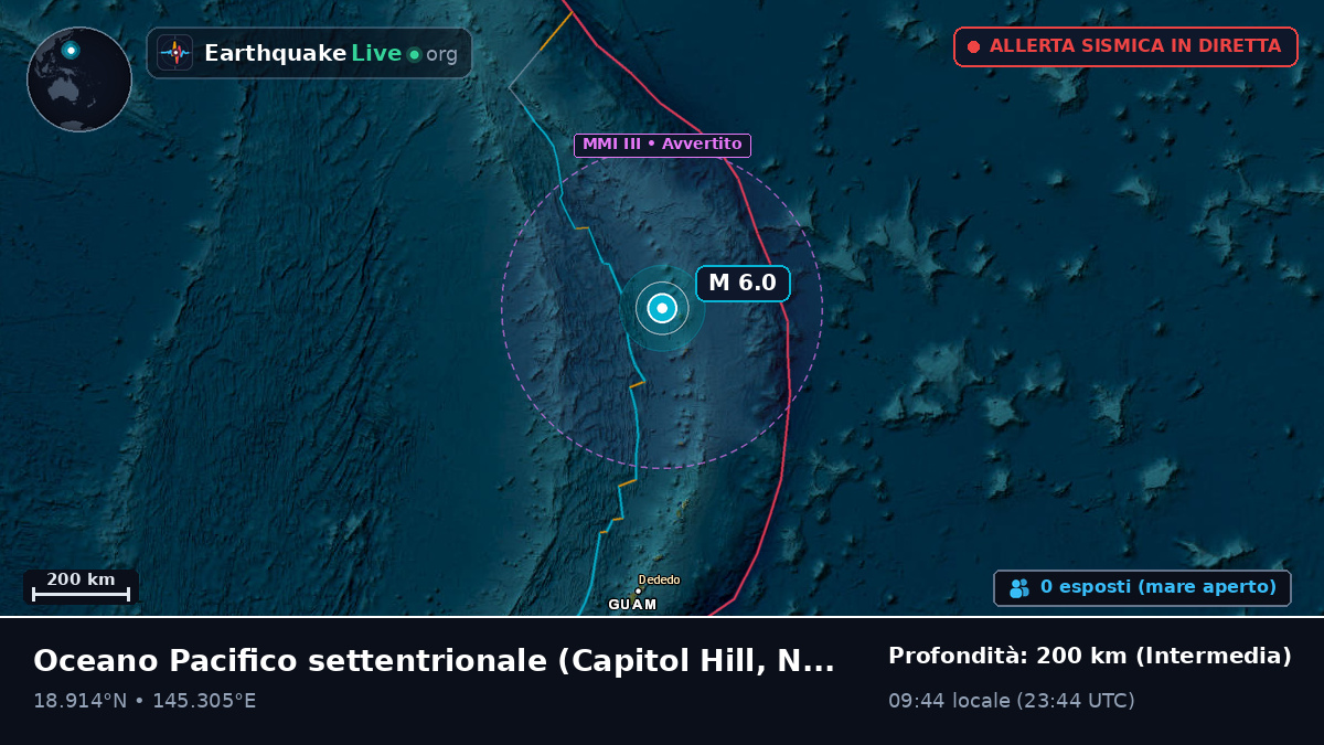 Oceano Pacifico settentrionale (Northern Mariana Islands)