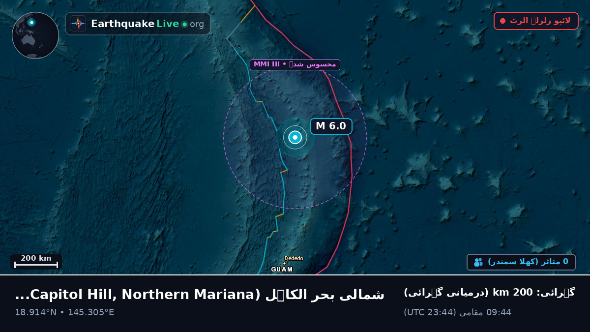 شمالی بحر الکاہل (Northern Mariana Islands)
