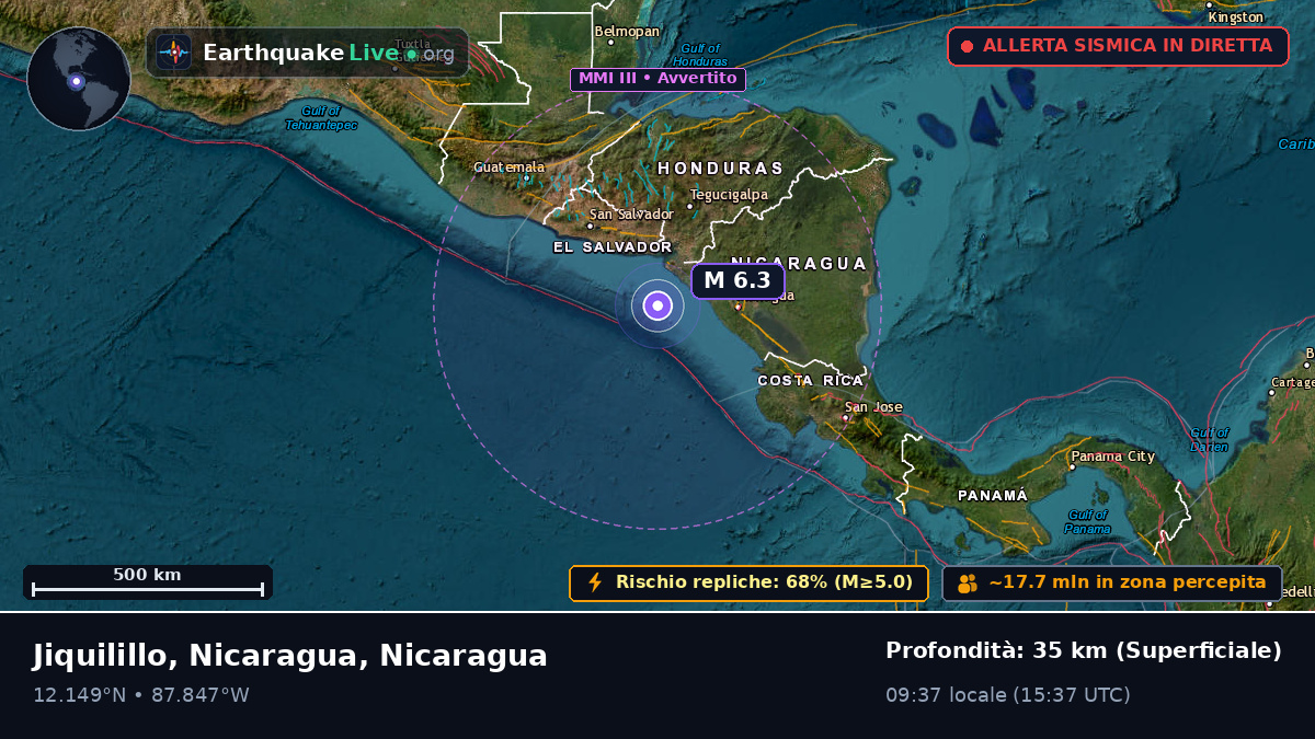 Mar dei Caraibi (Nicaragua)