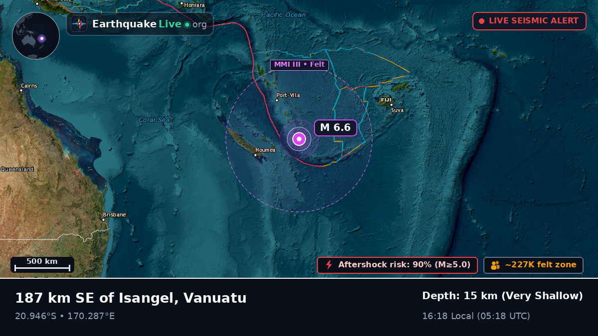South Pacific Ocean (Vanuatu)