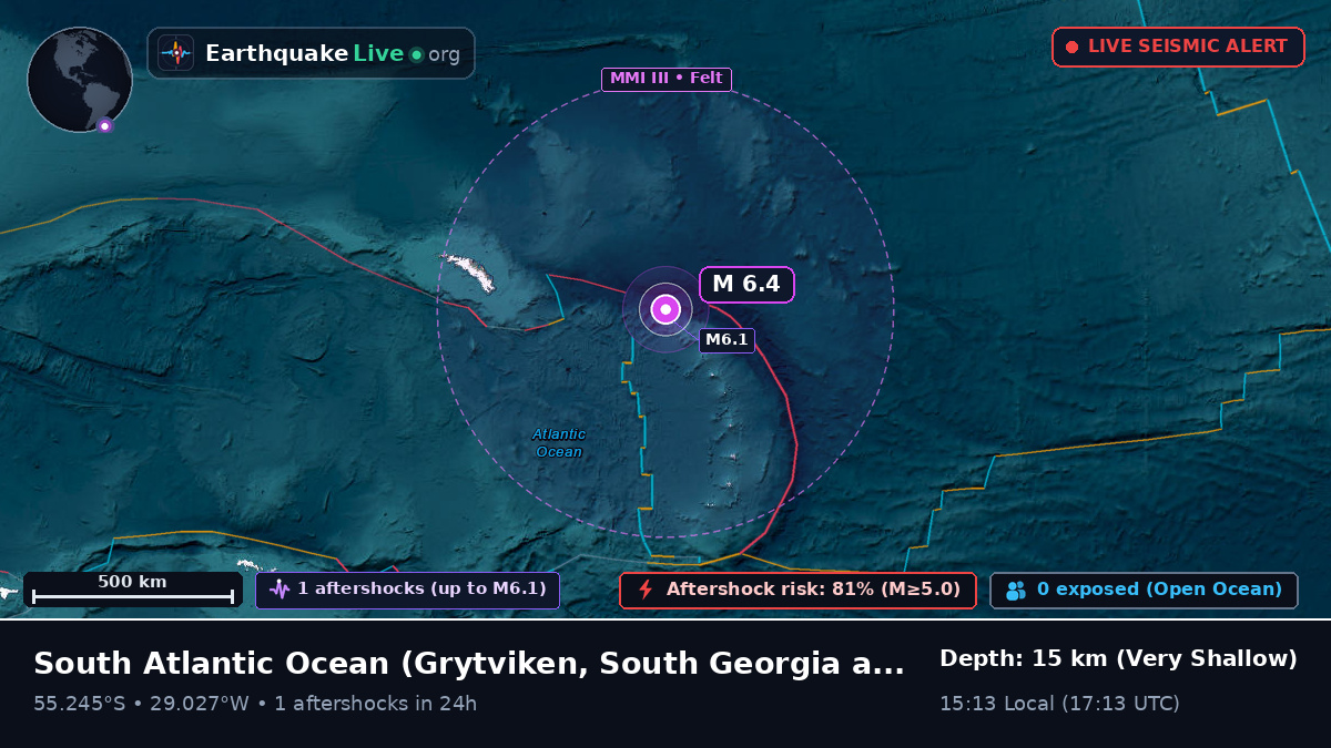 South Atlantic Ocean (South Georgia and the Islands)