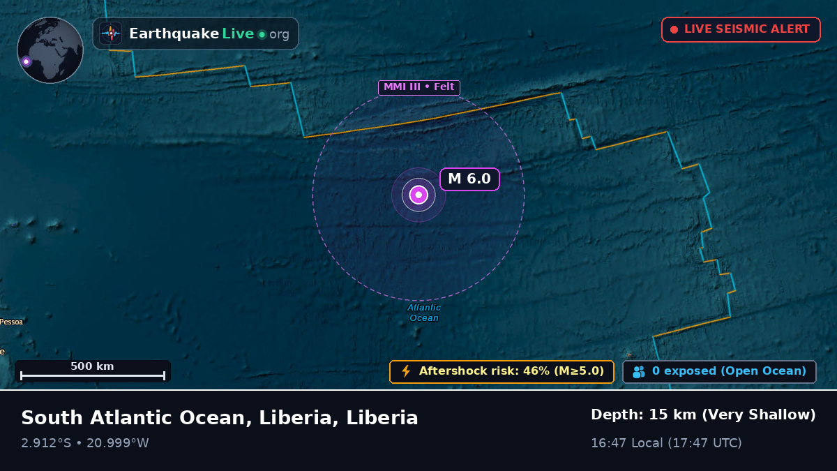 South Atlantic Ocean (Liberia)