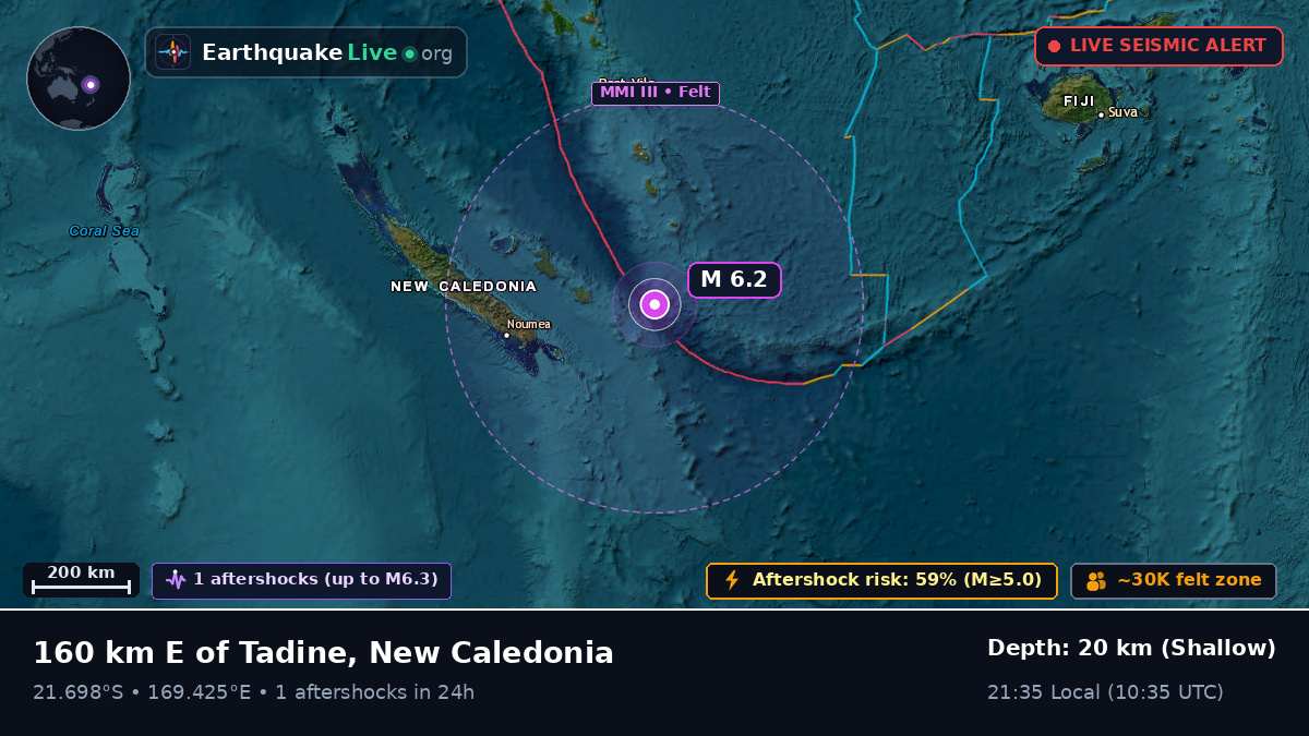South Pacific Ocean (New Caledonia)