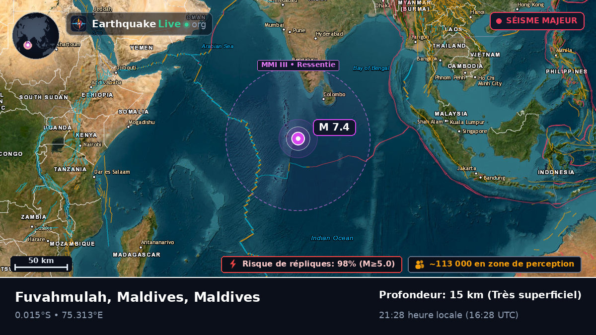 Océan Indien (Maldives)