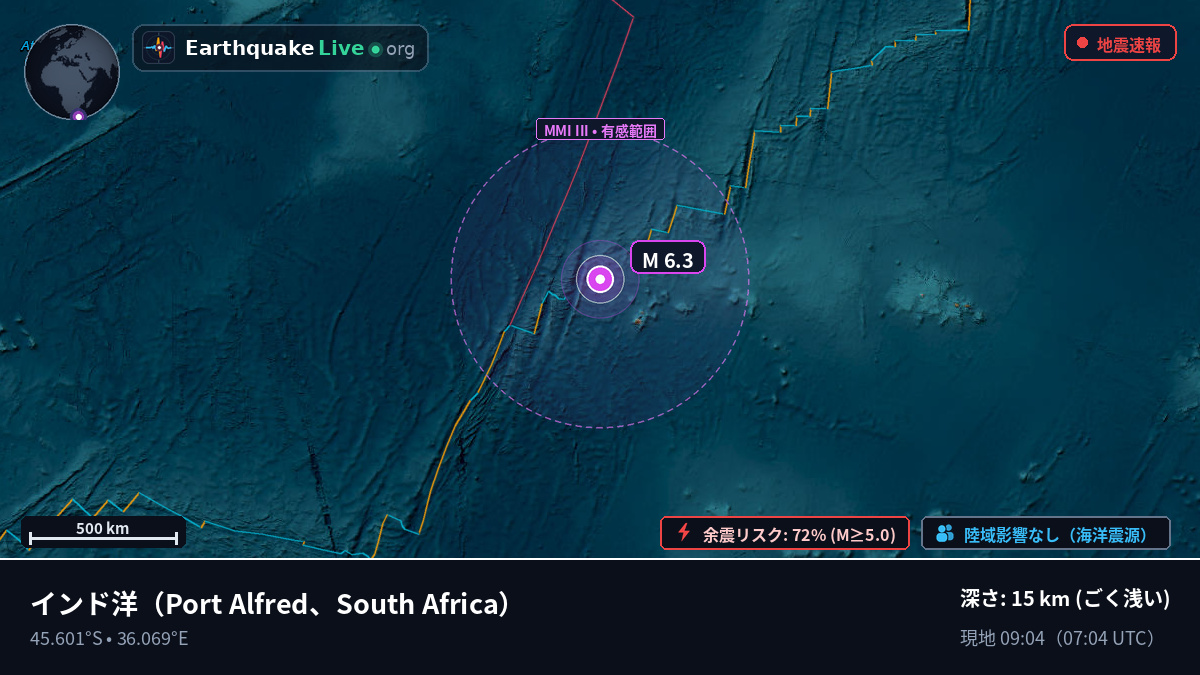 インド洋 (South Africa)