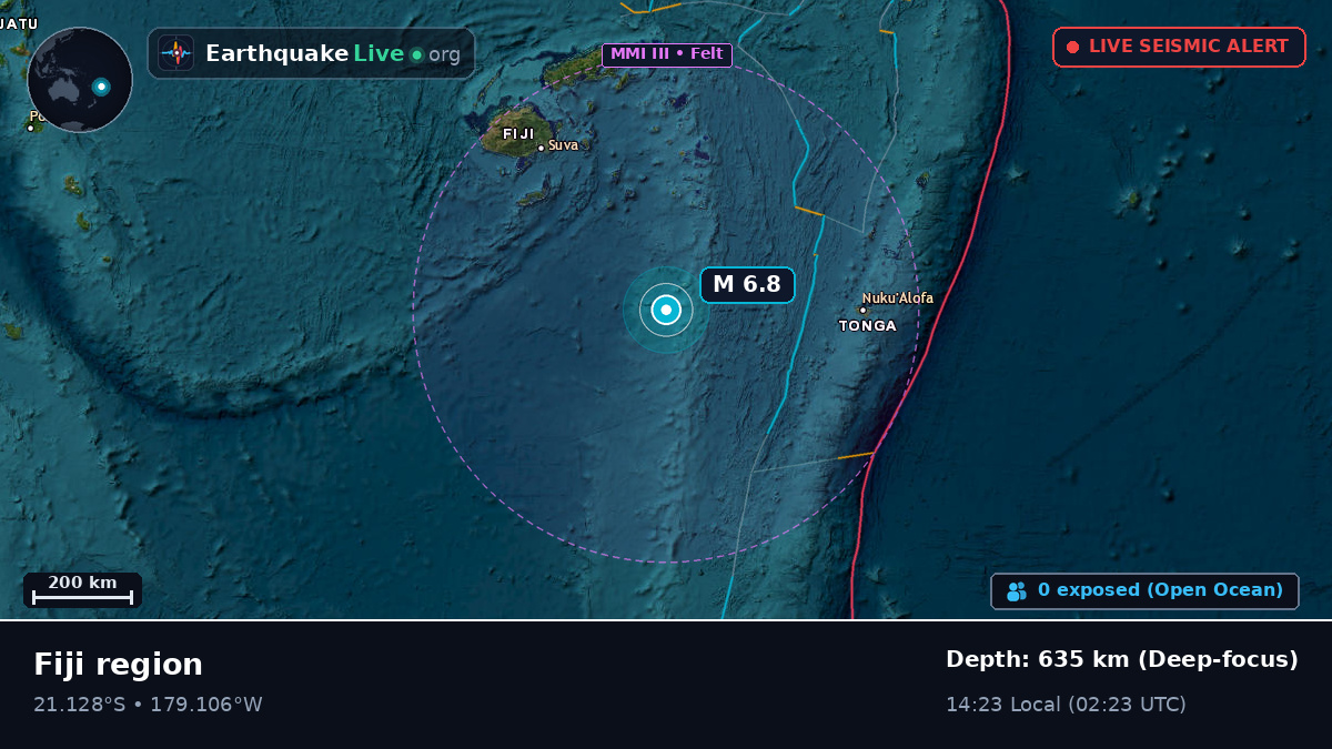 South Pacific Ocean (Tonga)