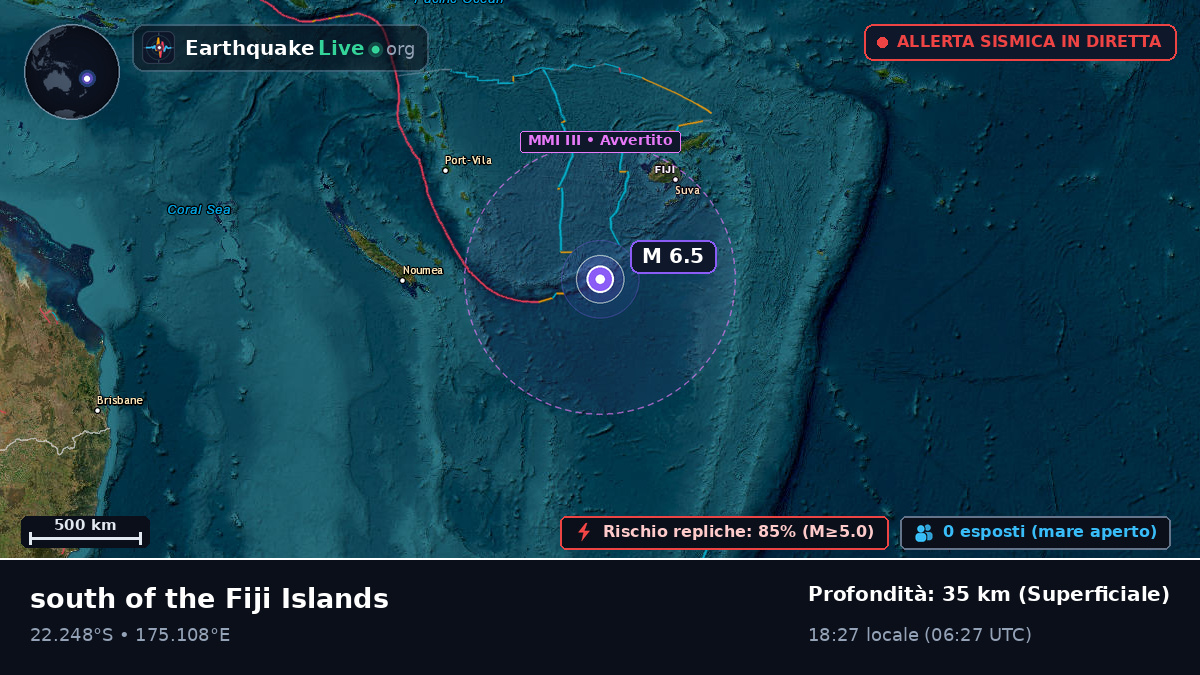 Oceano Pacifico meridionale (Figi)