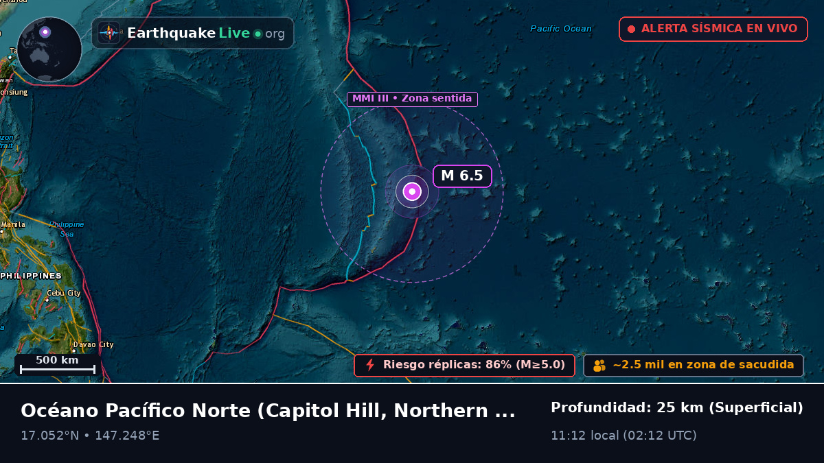 Océano Pacífico Norte (Northern Mariana Islands)