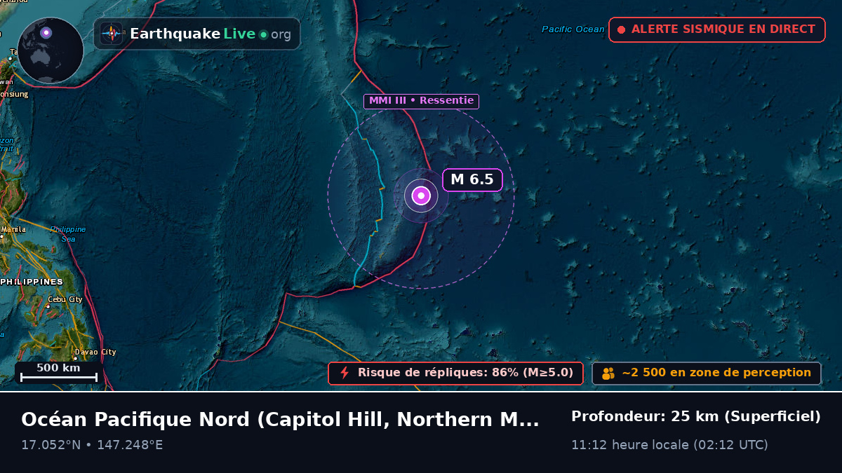 Océan Pacifique Nord (Northern Mariana Islands)