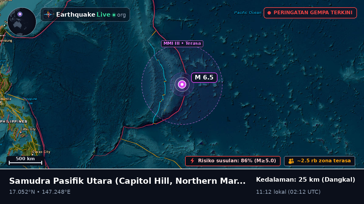 Samudra Pasifik Utara (Northern Mariana Islands)