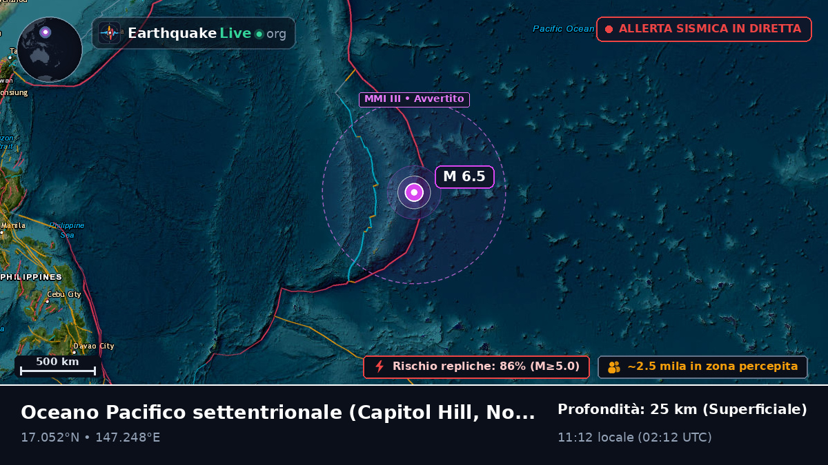 Oceano Pacifico settentrionale (Northern Mariana Islands)