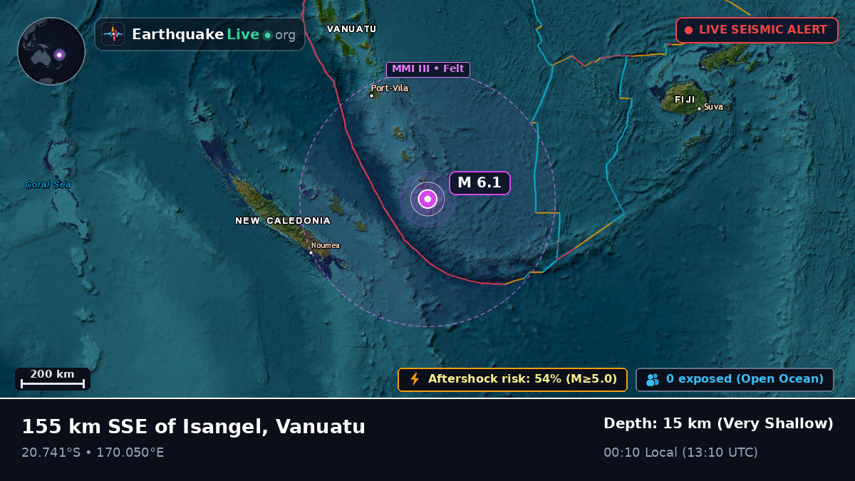 South Pacific Ocean (Vanuatu)