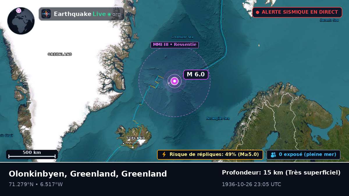 Océan Arctique (Greenland)