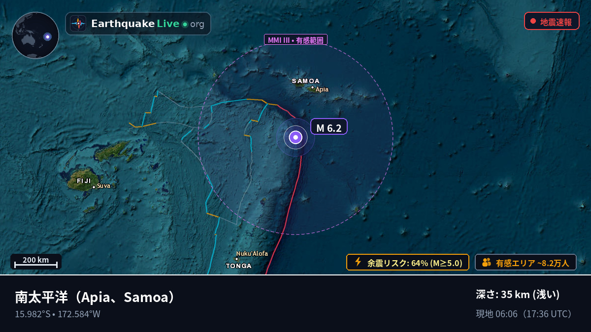南太平洋 (Samoa)